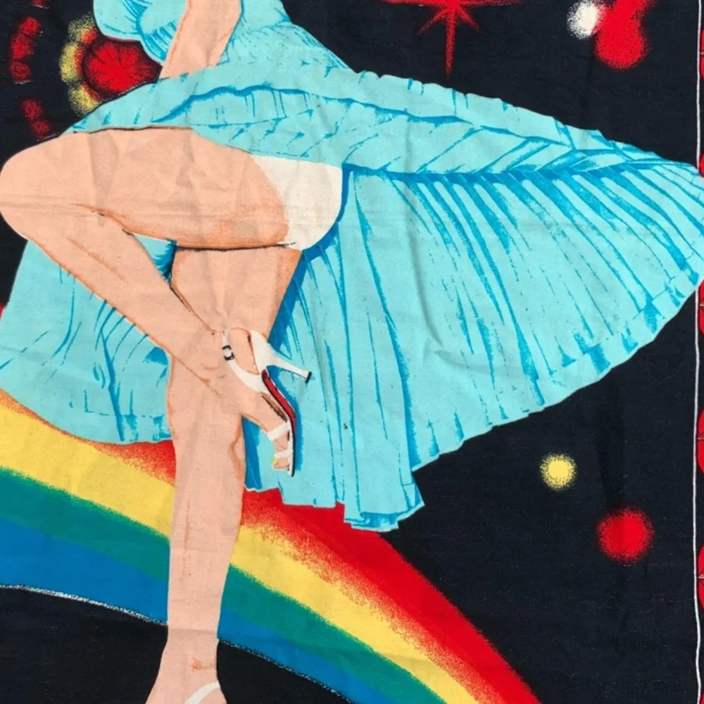 Vintage Marilyn Monroe Velvet Wall Tapestry Throw